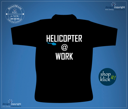 nc41 Helicopter @ work Piloten T Shirt